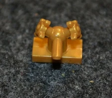 (1) 1x2 Gold Sink Water Faucet Brick Bricks ~ Lego ~ NEW