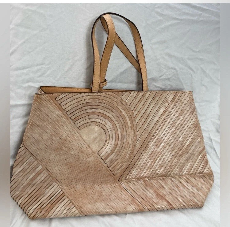 Bolso de Mano de Cuero Reed Krakoff - Bolso Shopper, Diseño Geométrico Foto 3 de 4