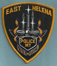 EAST HELENA MONTANA POLICE SHOULDER PATCH