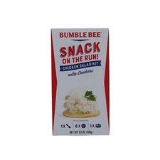 Bumble Bee Snack on the Run Chicken Salad With Crackers - 3.5 oz