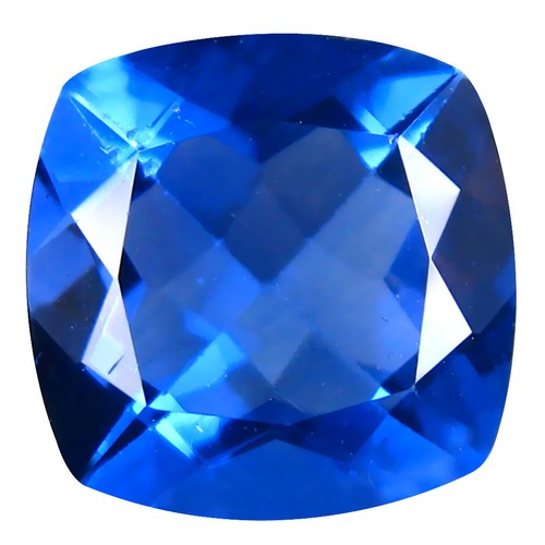 4,52 ct Weltklasse Kissen (10 x 10 mm) Brasilien Farbwechsel Fluorit Edelstein - Bild 2 von 3