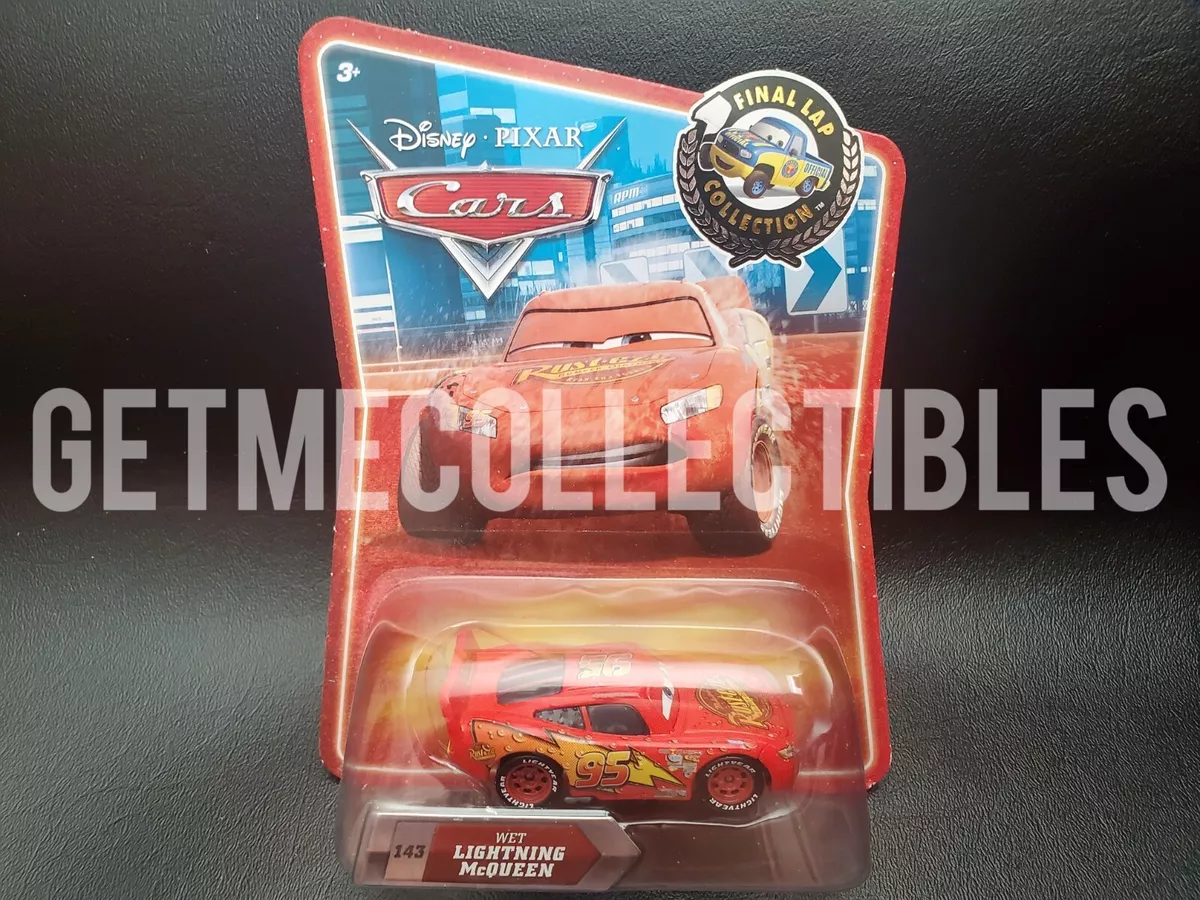 DISNEY PIXAR CARS LOOSE WET LIGHTNING MCQUEEN SAVE 6% GMC 8