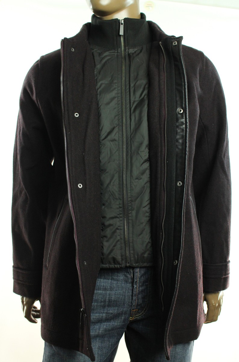 ジャケット・アウター THE FLAT HEAD MELTON WOOL CAR COAT THE FLAT HEAD Heavy Melton Jacket Black Size 40 Used From