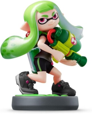 NINTENDO AMIIBO SPLATOON INKLING GIRL (LIME GREEN