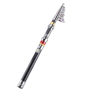 Carbon Fiber Portable Hard Fishing Rod Poles Freshwater Fishing Accessory (3 DSO