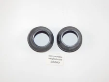 1960-70's CZ 125 250 360 380 JAWA 33mm FRONT FORK TUBE RUBBER DUST COVER SLEEVES