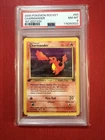 First Edition 2000 Pokemon Rocket 50/82 Charmander PSA NM-MT 8