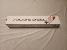 Folding Easel Portable Adjustable Art Display Stand Black 63in Tripod 1 Piece