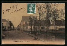 CPA Dammarie, La Place 1908 