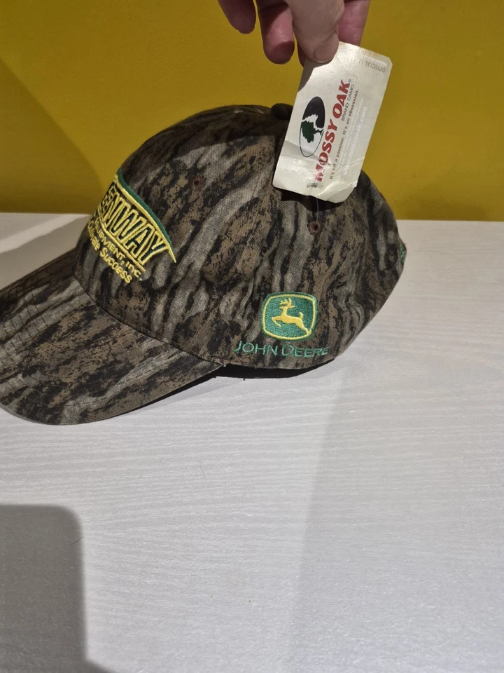 Mossy Oak Camo Deere Hunter baseball cap VGC - Image 3 of 4