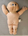 Cabbage Patch Kid Baby Doll Preemie 13.5" Bald Blue Eyes 1982