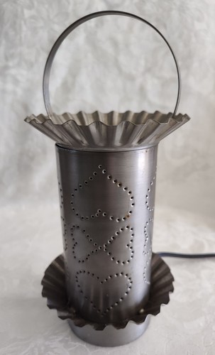 Irvine's Tinware Elektrischer Wachstarte Brenner Blechpunsch Metall Herzen Anfang 2000er - Bild 2 von 10