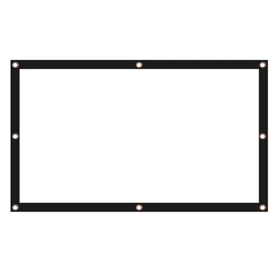 Projector Screen Home Theater Tragbare Projektionswand Reisen Heimkinoleinwand - Bild 1 von 4