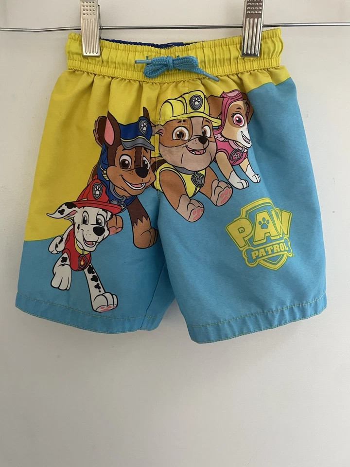 Nickelodeon Kleinkind Jungen Paw Patrol verstellbare Taille gefütterte Badehose Multi 2T