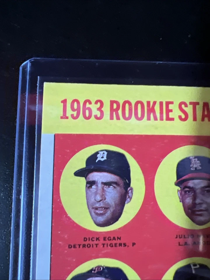 1963 Topps - Rookie Stars Gaylord Perry, Tommie Sisk, Dick Egan #169 (RC) - Image 3 of 4