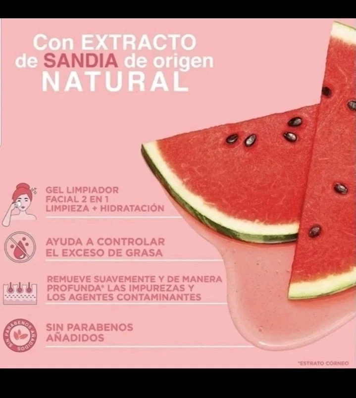 PONDS JUICE COLLECTION LAVADO FACIAL HIDRAFRESH FRUTAL/LIMPIADOR FACIAL/SANDIA 🍉 Foto 3 de 4