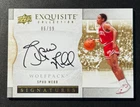 2012-13 UD Exquisite Auto Spudd Webb 86/99 On Card  Wolfpack
