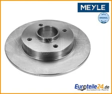 2 pieces brake disc Meyle 11-155230041 rear axle for Peugeot