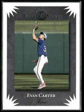 Evan Carter 2025 Donruss Elite Series #13 Texas Rangers