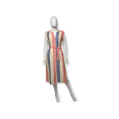 Banana Republic Factory Linen Blend Midi Dress Size 10 | eBay