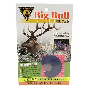 Berry Game Calls™ Small Bull Call - Single - Blue - Brand New!