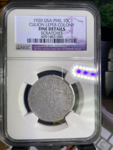 1920 - USA -PHILLIPINES 10 CENTAVOS