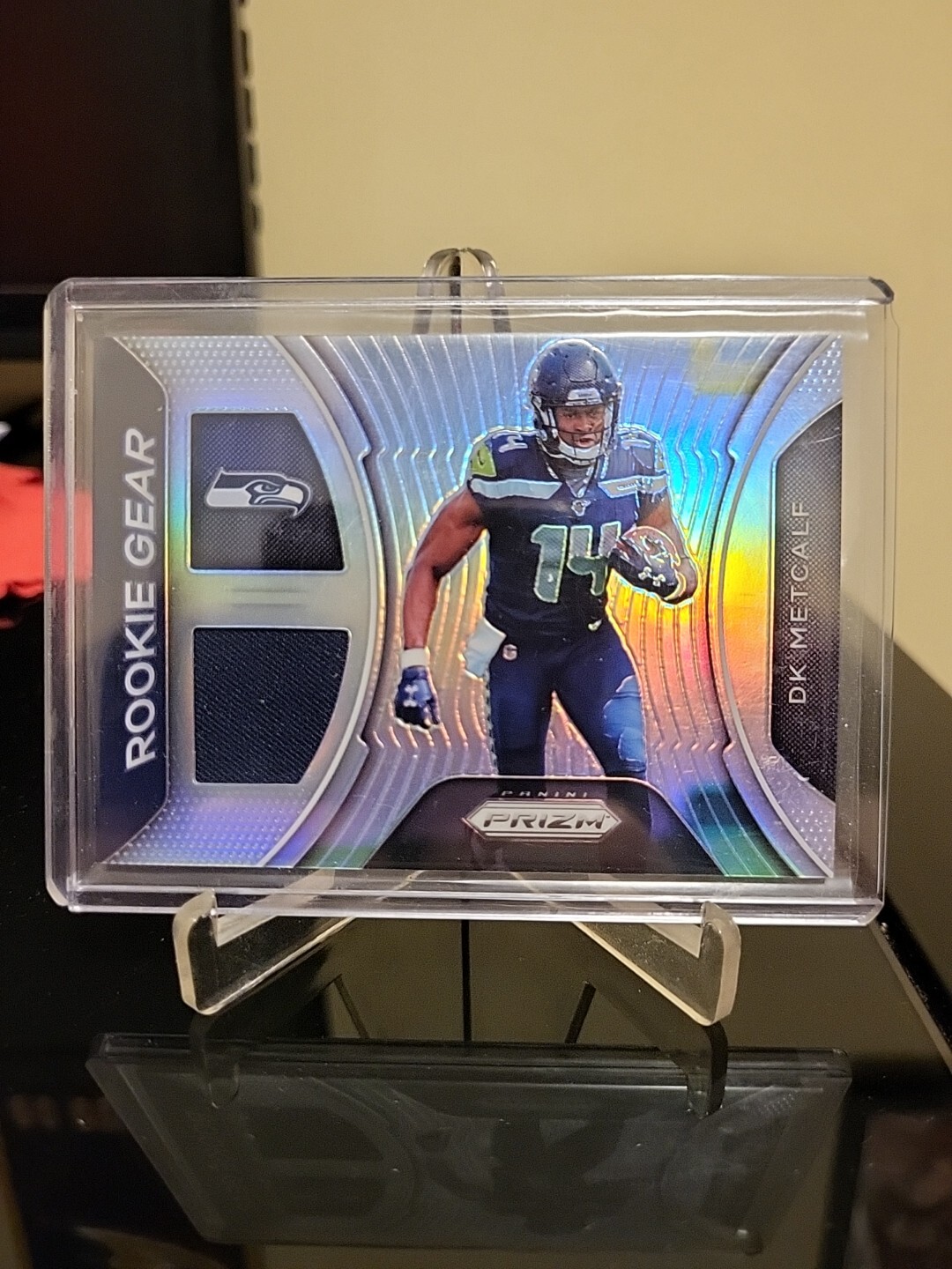 2019 Panini Prizm Rookie Gear Silver DK Metcalf Rookie RC