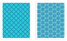 Sizzix Emboss Playful & Flower Circle 2pk set #659653 MSRP $10.99 S. Barnard