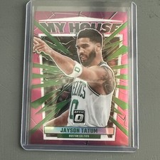 Jayson Tatum Donruss Basketball 2023-24 Optic My House Pink Prizm #d 24/25 🔥 🔥