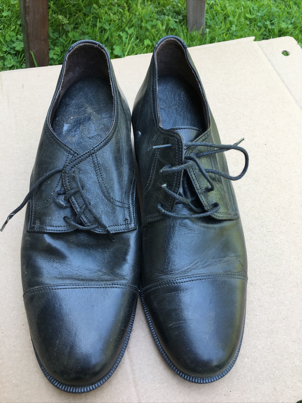 Купить Vero Cuoio Mens Leather Black Dress Shoes Oxfords на Аукцион из  Америки с доставкой в Россию, Украину, Казахстан