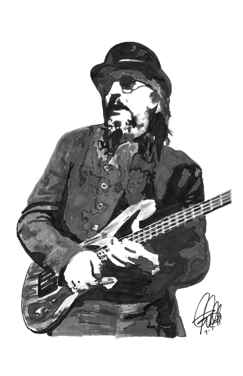 Les Claypool Primus Singer Bass Rock Music Poster Print Wall Art