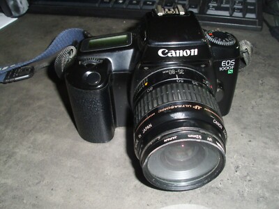 Canon EOS 1000 F  N 35mm Spiegelreflexkamera mit EF 35-80mm Objektiv Kit
