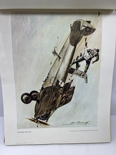 34 IMPRESIONES! Impresiones artísticas Leach Corp Primera Guerra Mundial Heritage Of The Air DE '59 - '68 (3 Dups - Imagen 6 de 24