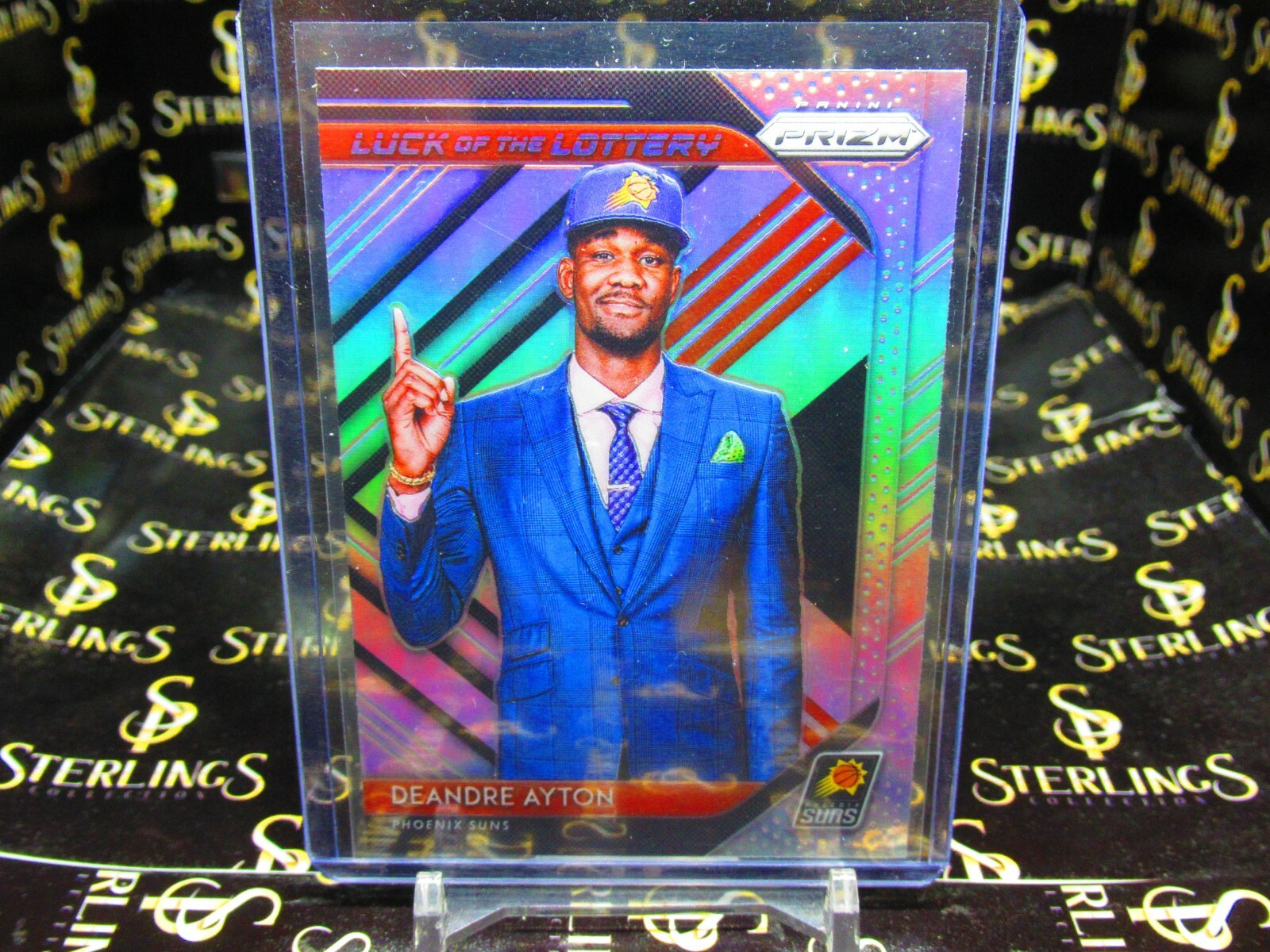 2018-19 PANINI PRIZM DeAndre Ayton RC SILVER PARALLEL LUCK OF THE LOTTERY #1 HOT