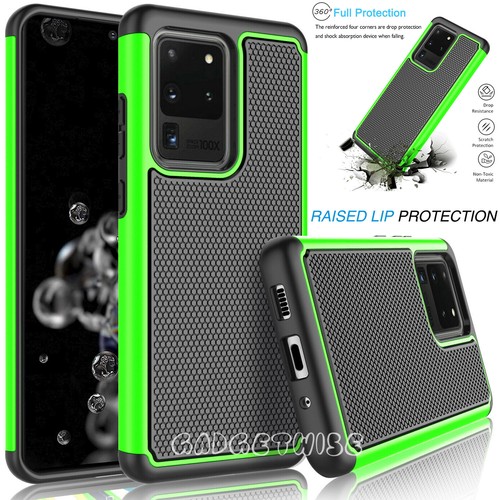 Rugged Armour Silicone Hard Shockproof Case Cover For Samsung Galaxy S20 S10 S9 - Picture 6 of 15