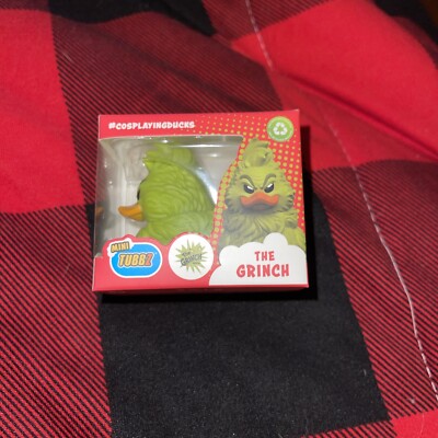 NEW Tubbz Mini Edition Boxed GRINCH Christmas Collectible Duck Vinyl Figure JEEP
