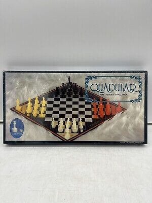 QuadChess Chess Game 2011 Team Play 2 to 4 Players New Sealed Perpetual  Group