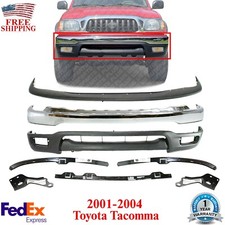 Front Bumper Kit With Brackets Retainer Set For 2001-2004 Toyota Tacoma