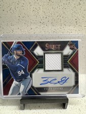 Tyler Gentry RPA 24/49 Red/White/Blue 2023 Panini Select #PJA-TG