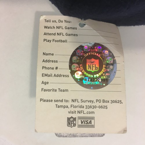 Reebok NFL St Louis Rams Winter Knit Fleece Hat Cap Beanie Vintage New Old Stock - Picture 4 of 6