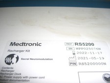 MEDTRONIC RS5200 Sacral Neuromodulation Recharger Kit