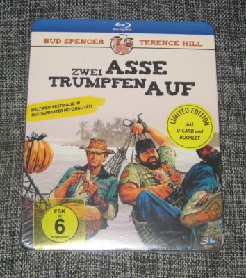 Zwei Asse trumpfen auf [Blu-Ray] Bud Spencer Terence Hill O-Card Schuber NEU