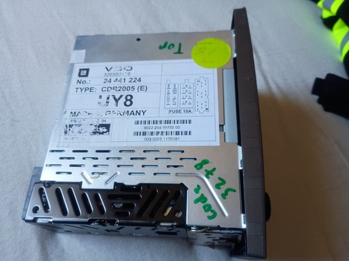 VDO CDR 2005 Opel Autoradio CD Corsa Meriva Omega Signum Vectra 24469306 uy8 TOP - Bild 2 von 3
