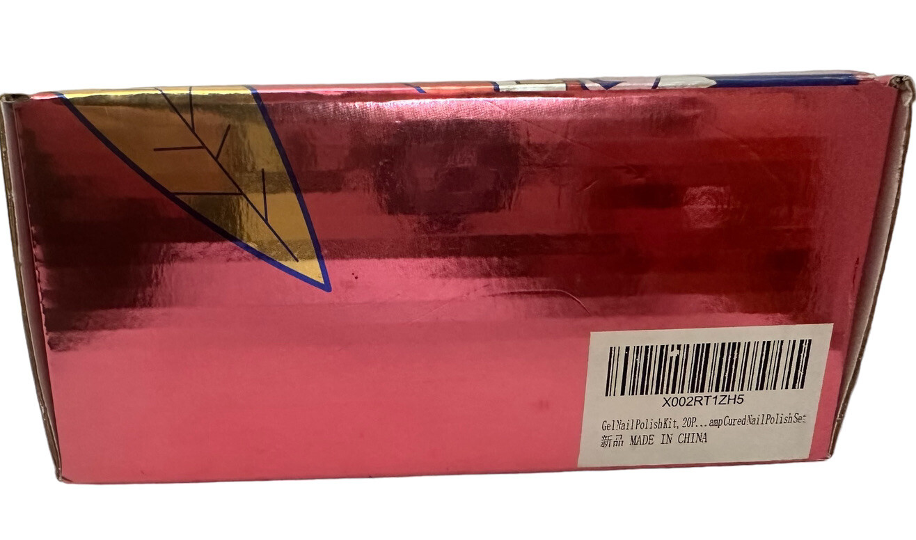 Zeeshy 23 pc. Gel Nail Polish Set Of 20 Popular Colors + Base, Matte, Top Coats 