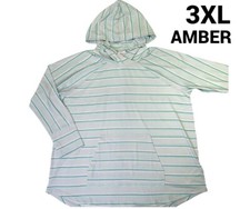 NEW LuLaRoe Striped Amber Hoodie 3XL