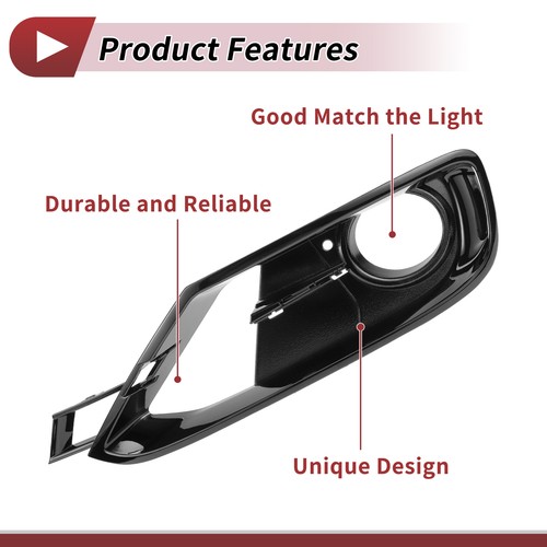 1 Pc Car Front Left Fog Light Grill for BMW 3 Series 2012-2017 No.51117300739 - Picture 7 of 7