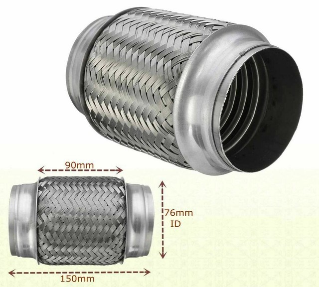 exhaust flex spring joint