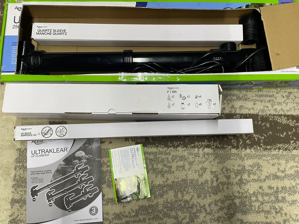 Aquascape UltraKlear 2500 UV Estanque Clarificador/Esterilizador 28 Vatios 95037 Foto 2 de 2