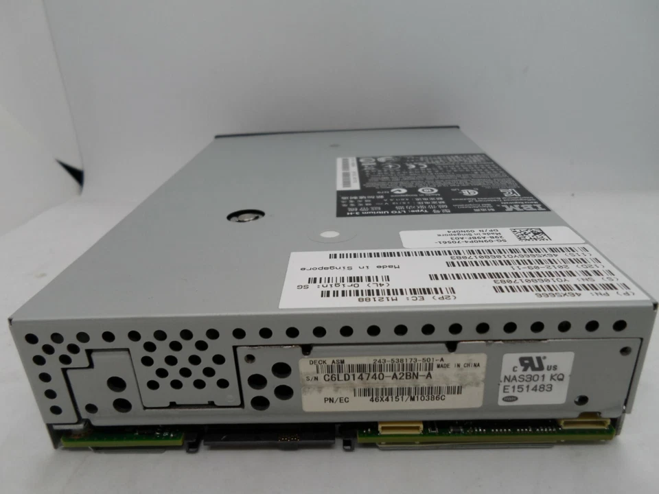 DELL IBM Ultrium3 LTO3 SAS V2 HH Internal Drive 46x5666 9N0P4 09N0P4 - Image 2 of 2