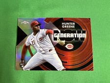 2022 Topps Chrome Update Generation Now #GNC21 Hunter Greene Cincinnati Reds